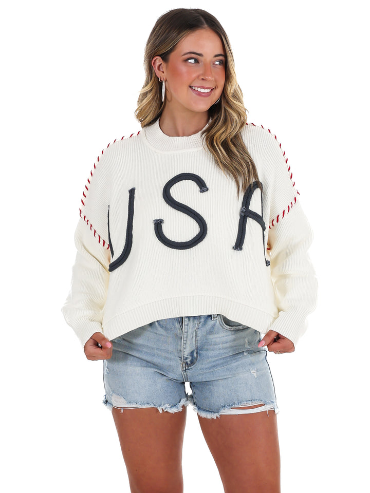 American Babe USA Sweater