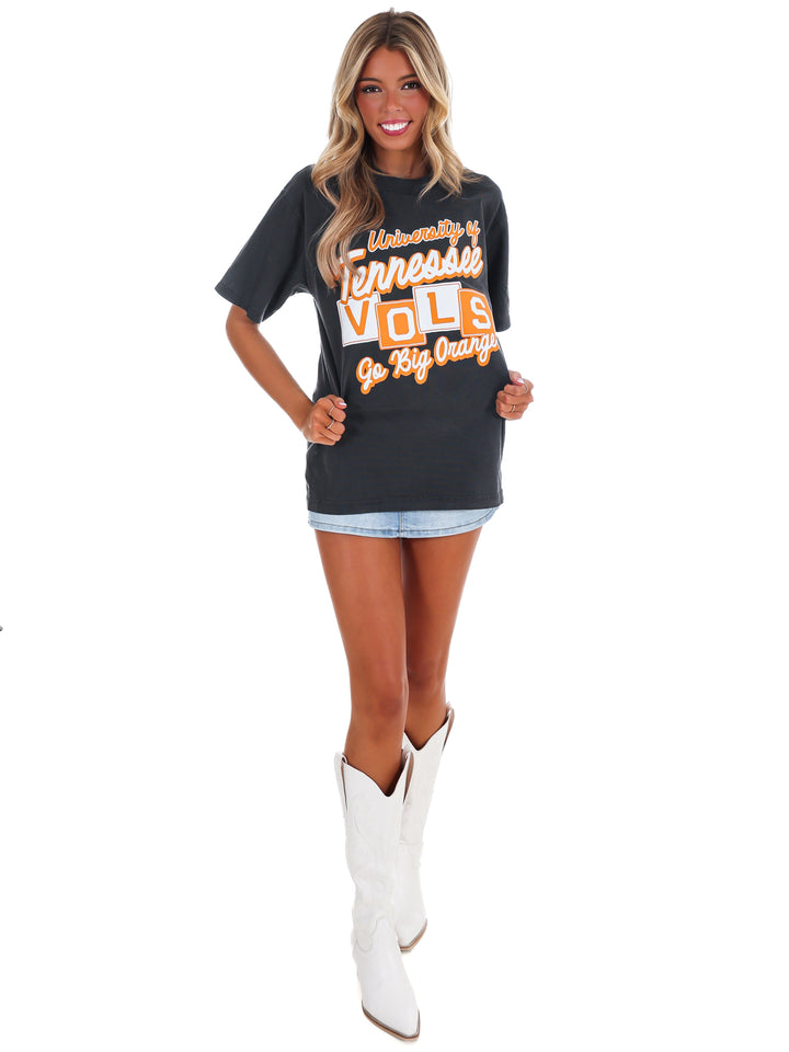Vols Square Lettering GBO Boxy Tee