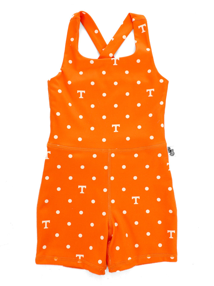 Polka Dot Power T Unitard