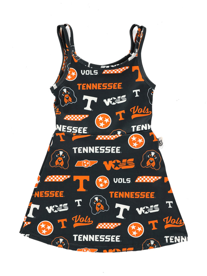 Dark Mode Vols Cami Play Dress