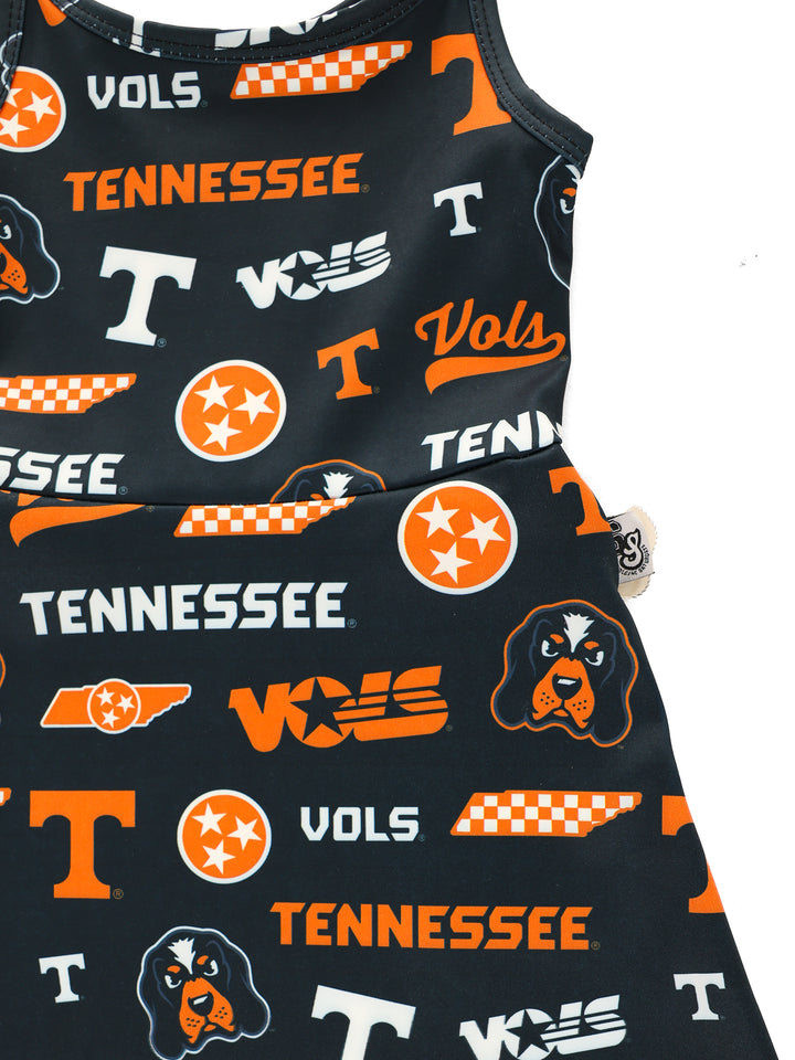 Dark Mode Vols Cami Play Dress