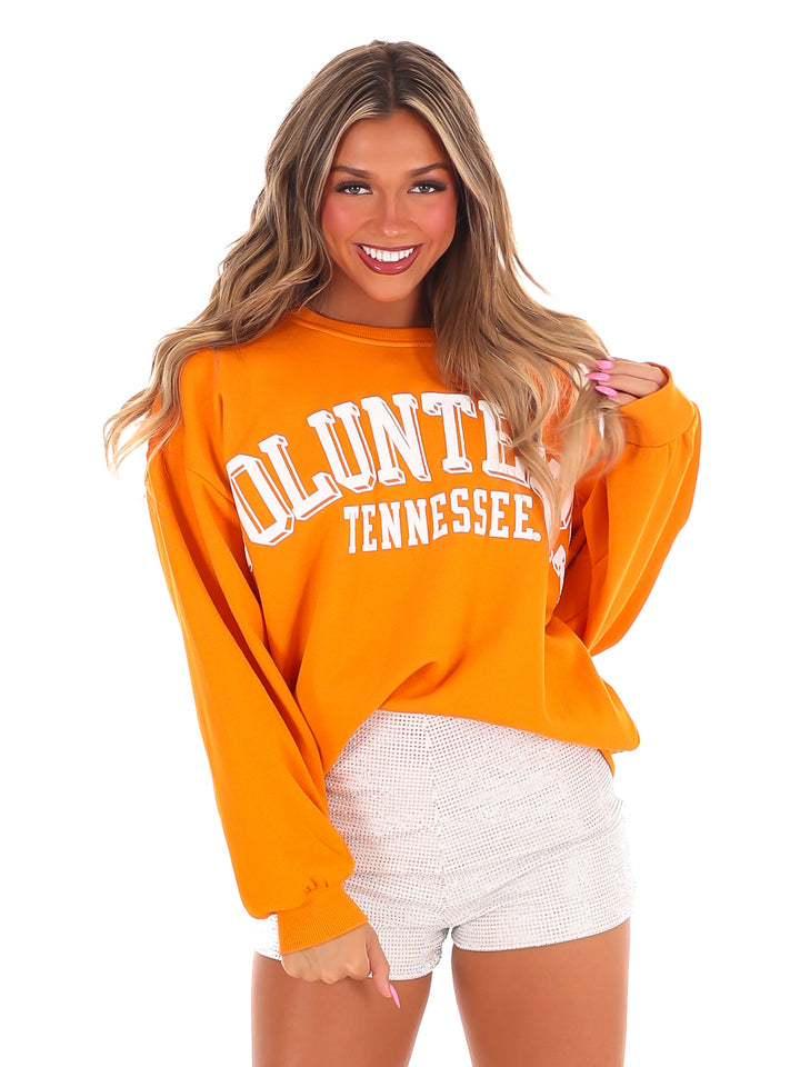 Volunteers Oversized Pullover