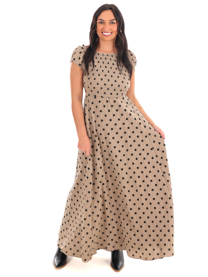 Dotted Daydream Maxi Dress