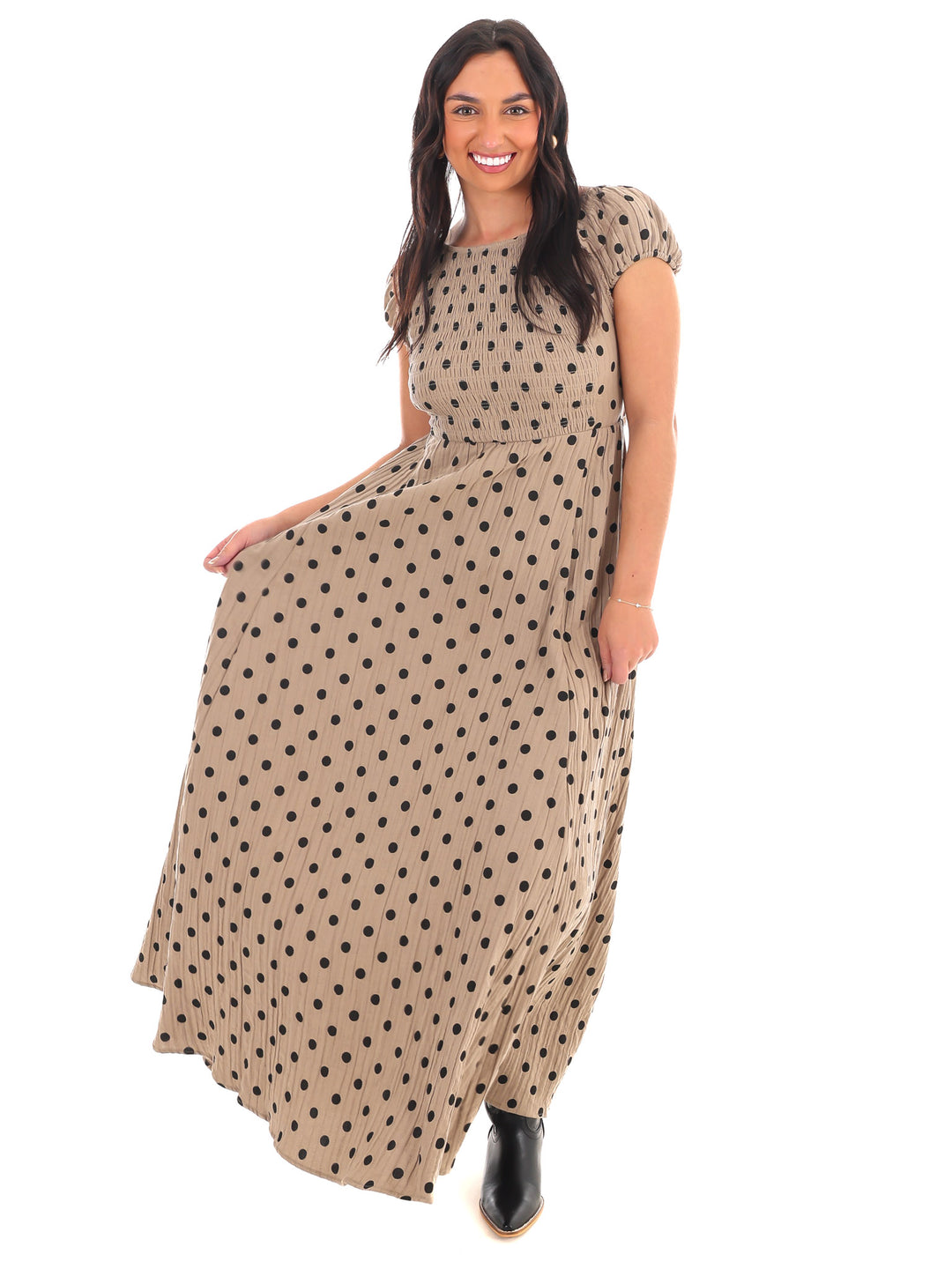 Dotted Daydream Maxi Dress