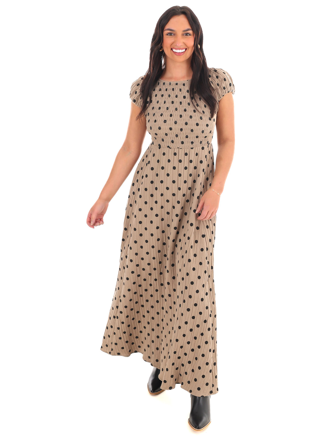 Dotted Daydream Maxi Dress