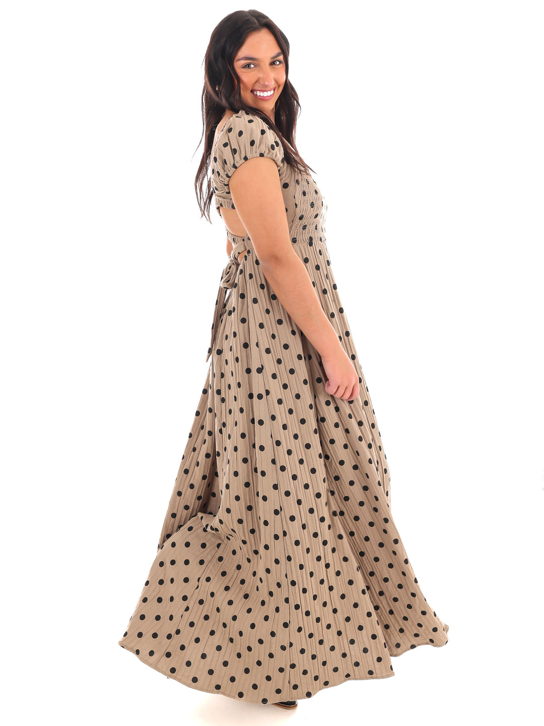 Dotted Daydream Maxi Dress