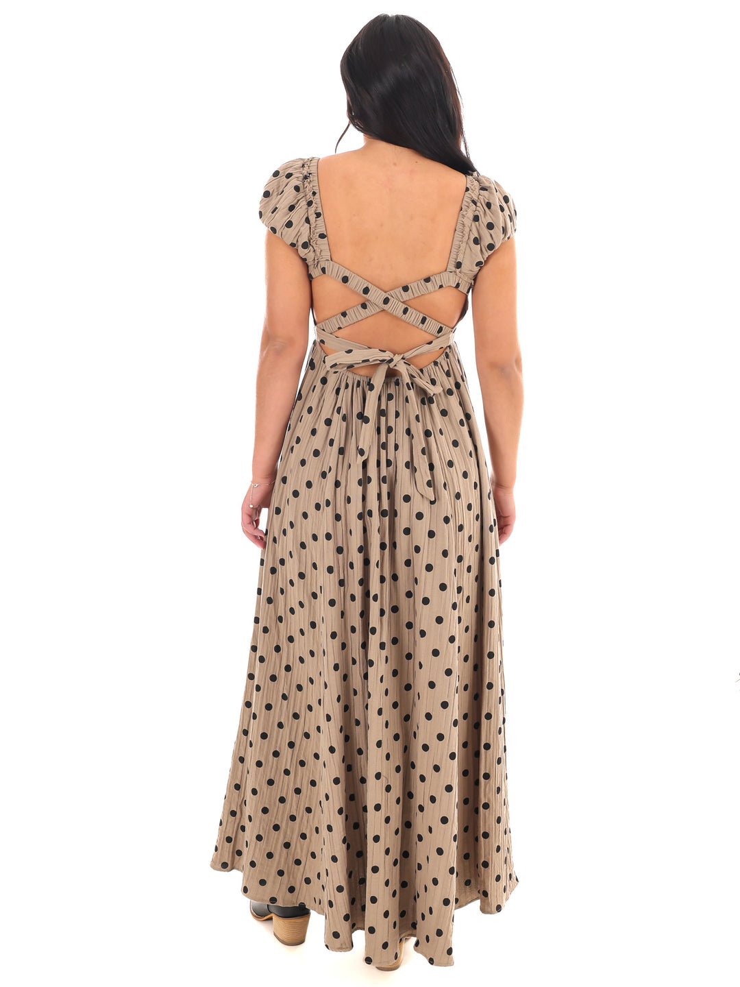 Dotted Daydream Maxi Dress