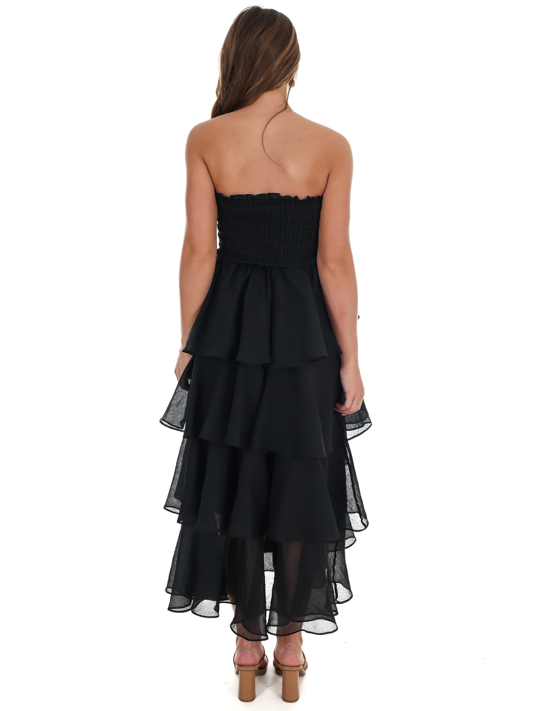 Golden Hour Glow Tiered Maxi Dress