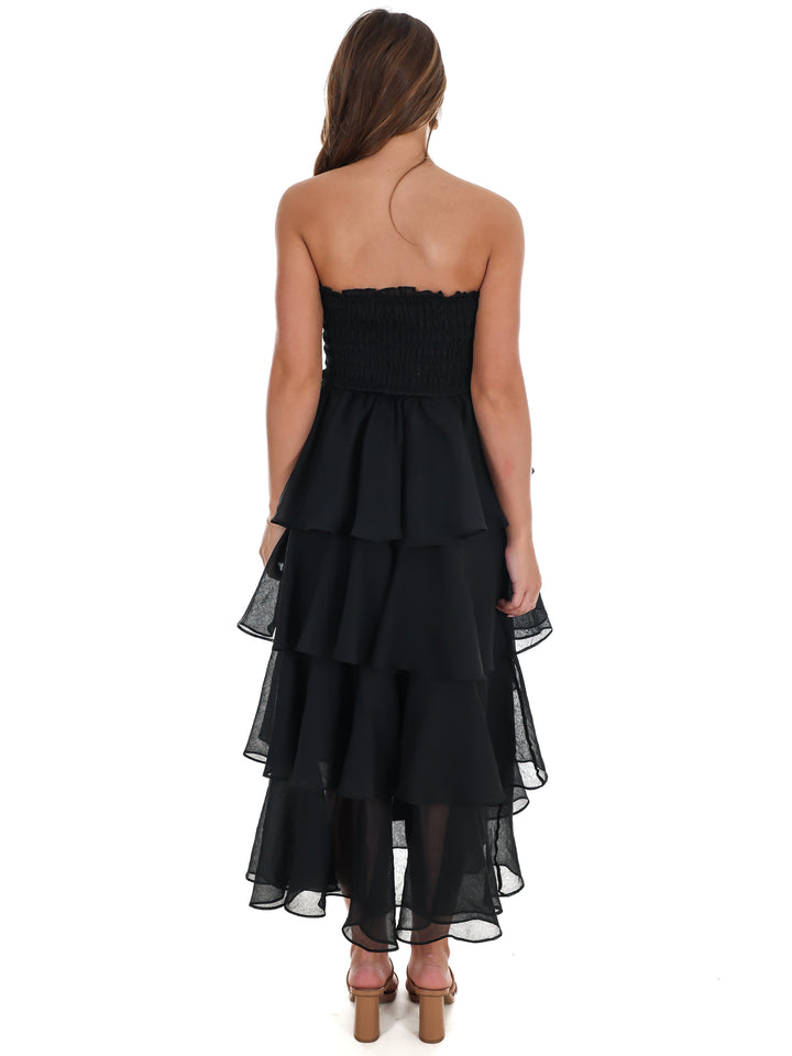 Golden Hour Glow Tiered Maxi Dress