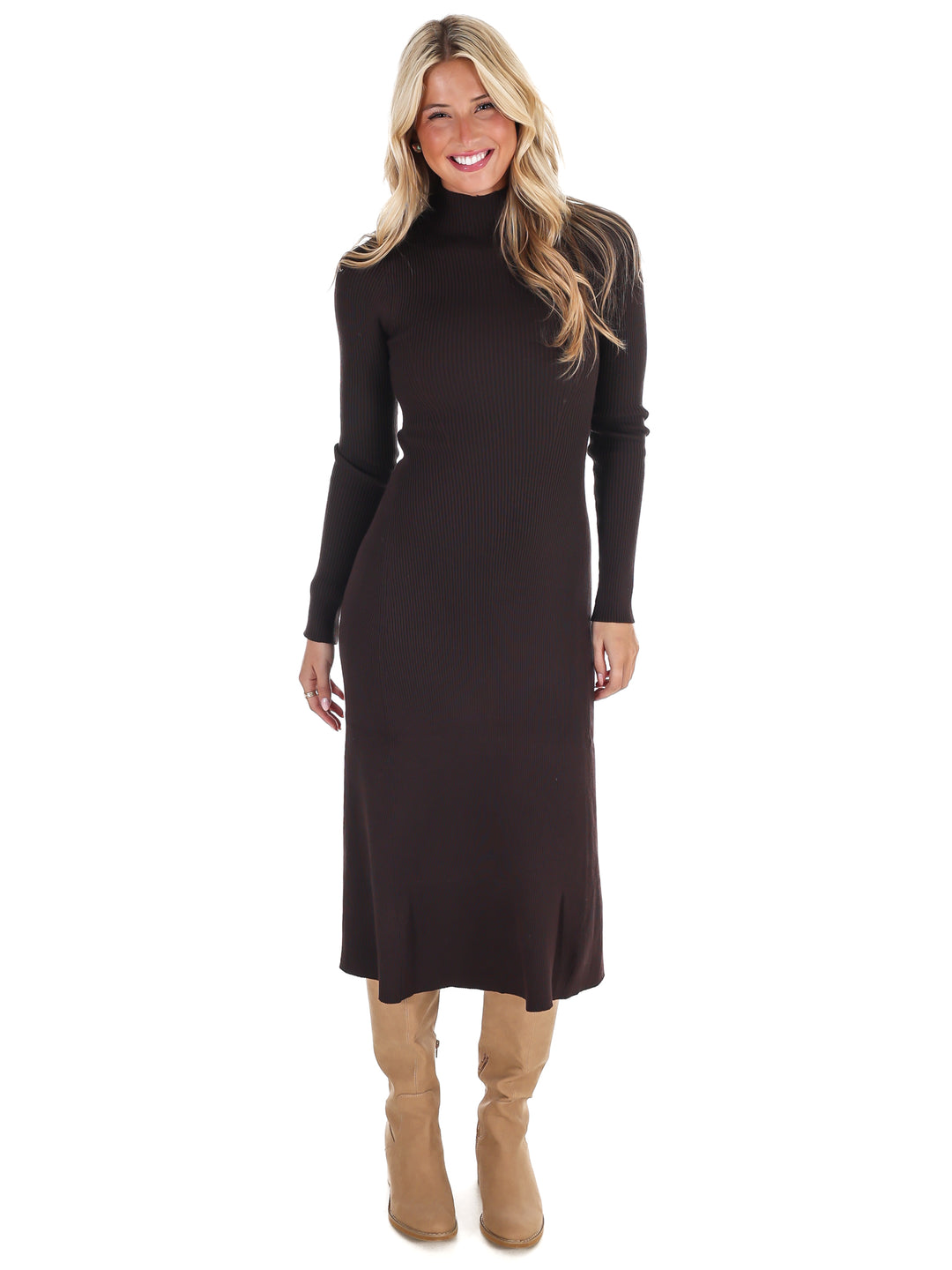 Made for this Moment Sweater Midi Dress