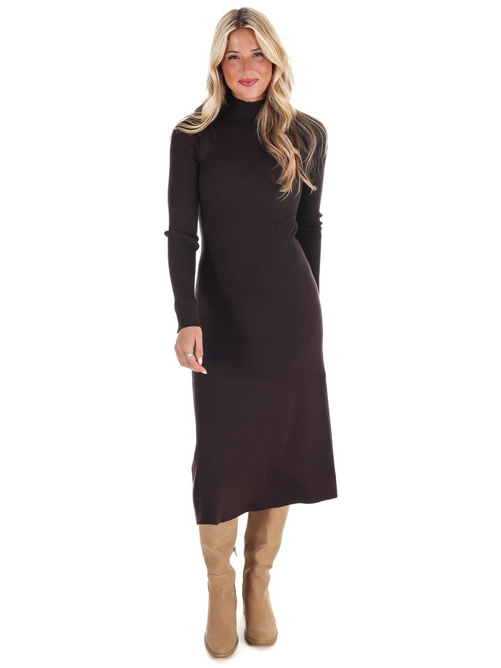 Made for this Moment Sweater Midi Dress