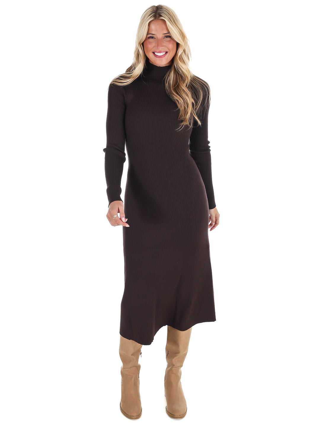 Made for this Moment Sweater Midi Dress