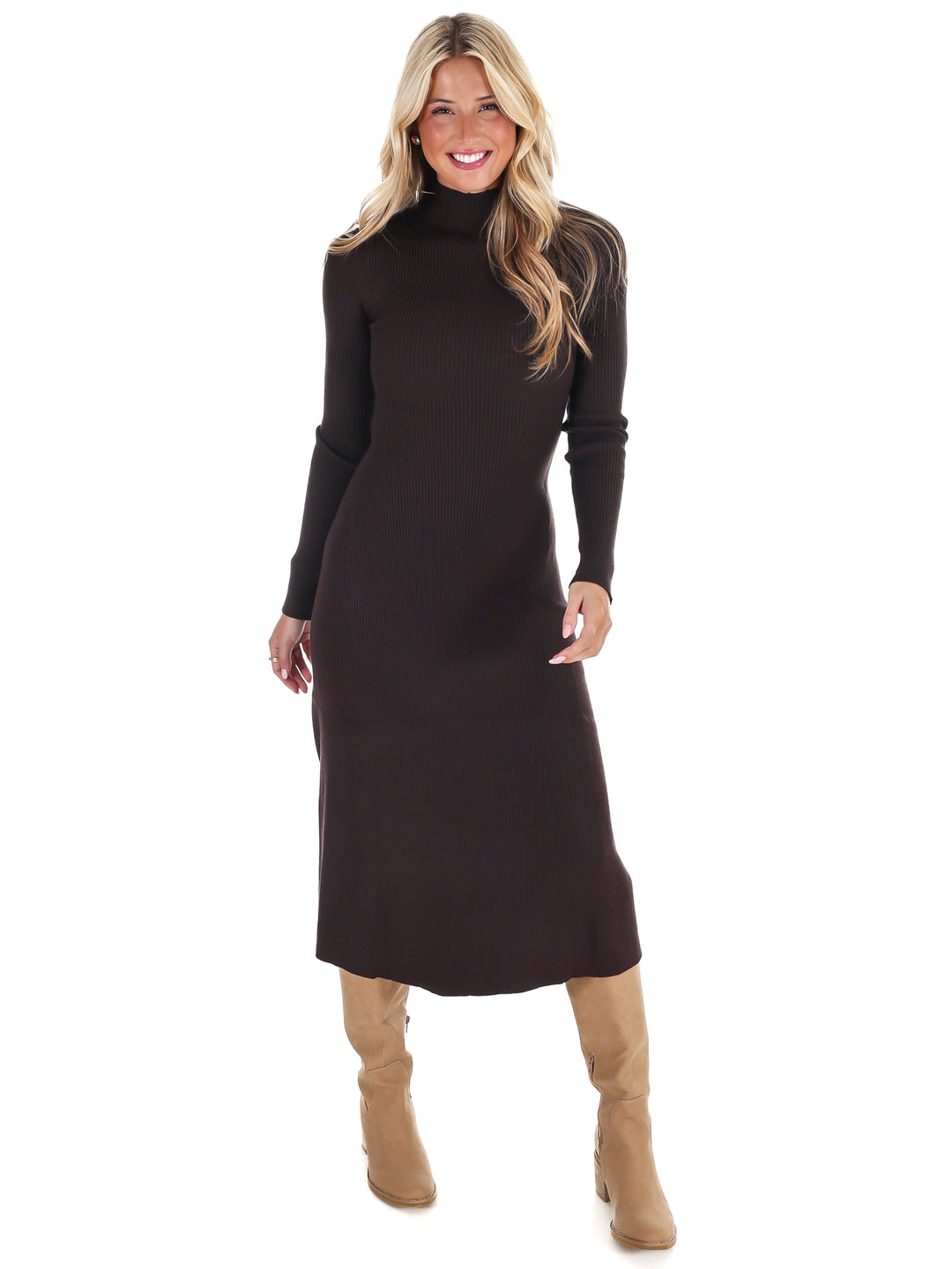 Made for this Moment Sweater Midi Dress