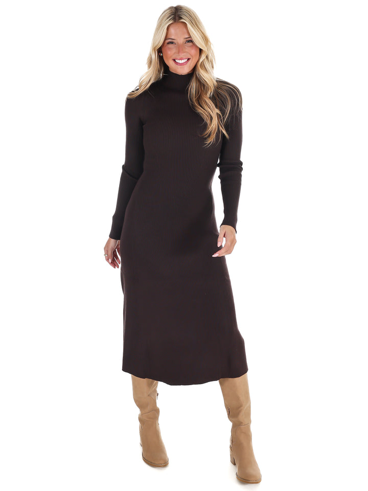 Made for this Moment Sweater Midi Dress