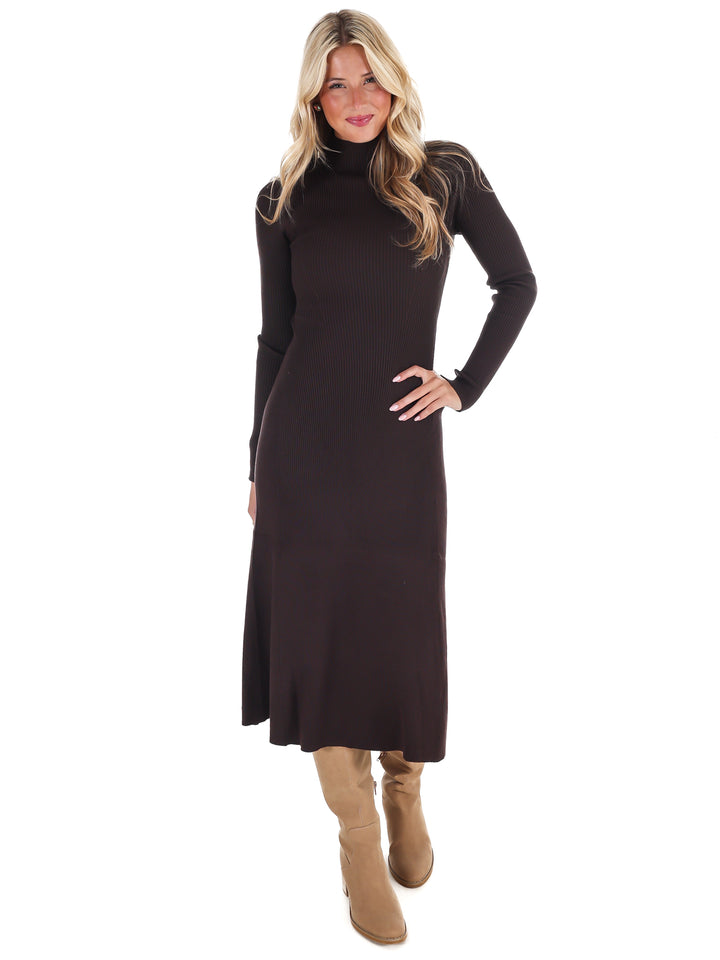 Made for this Moment Sweater Midi Dress