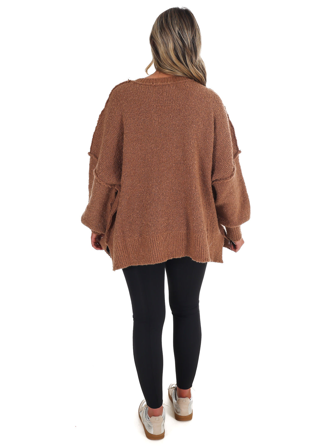 Gingerbread Man Oversized Sweater Top