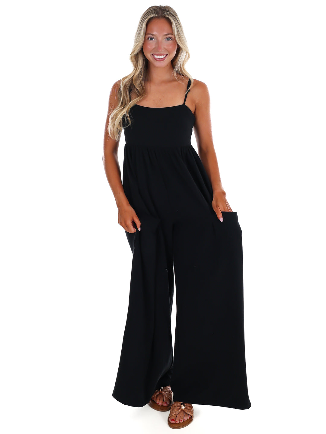 Soft Landing Wide Leg Jumpsuit