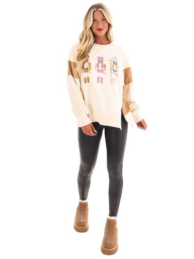 Deck the Halls Nutcracker Sweatshirt