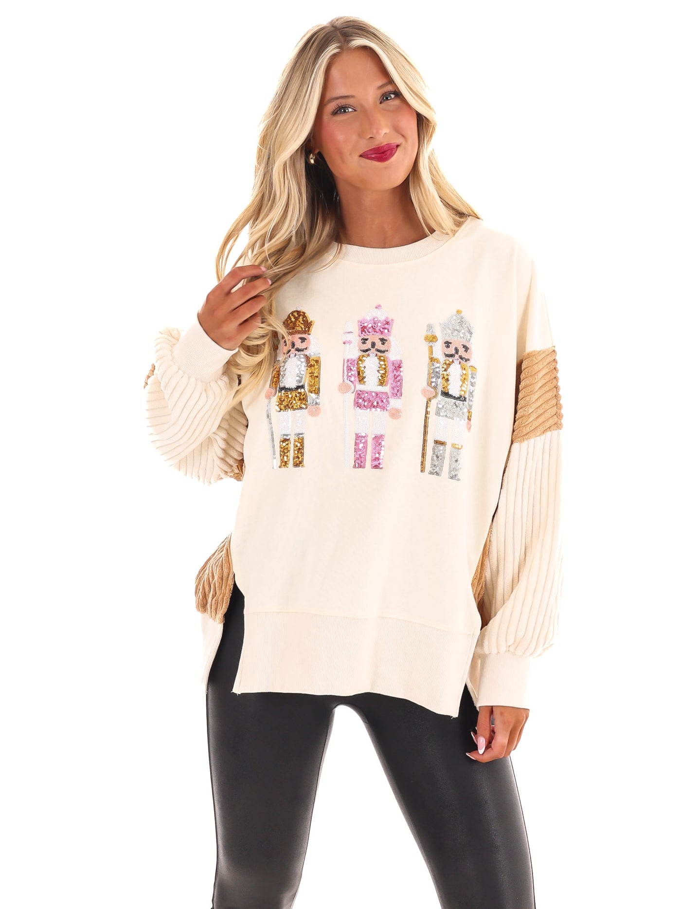 Deck the Halls Nutcracker Sweatshirt