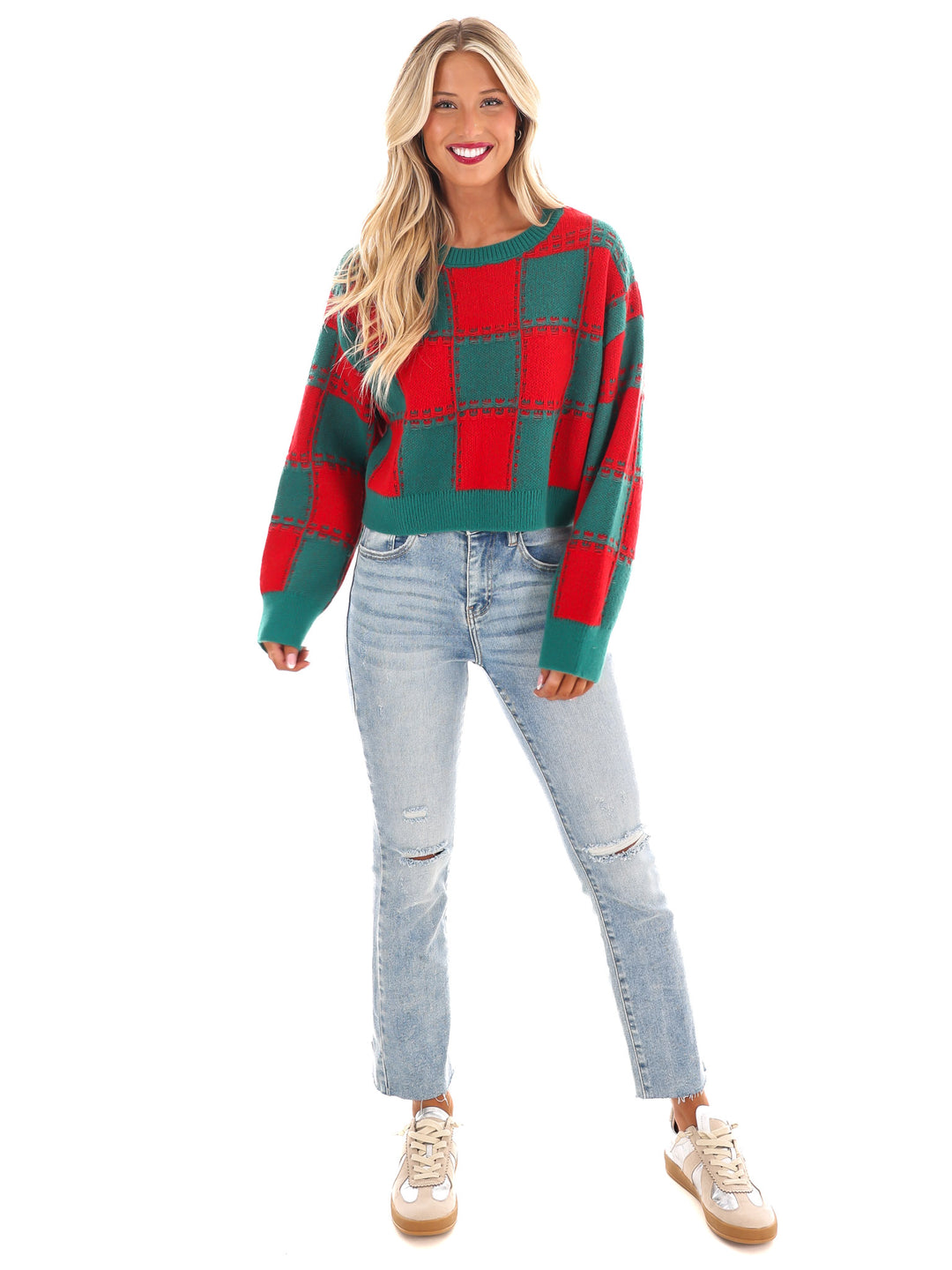 Christmas Time is Here Stitch Sweater