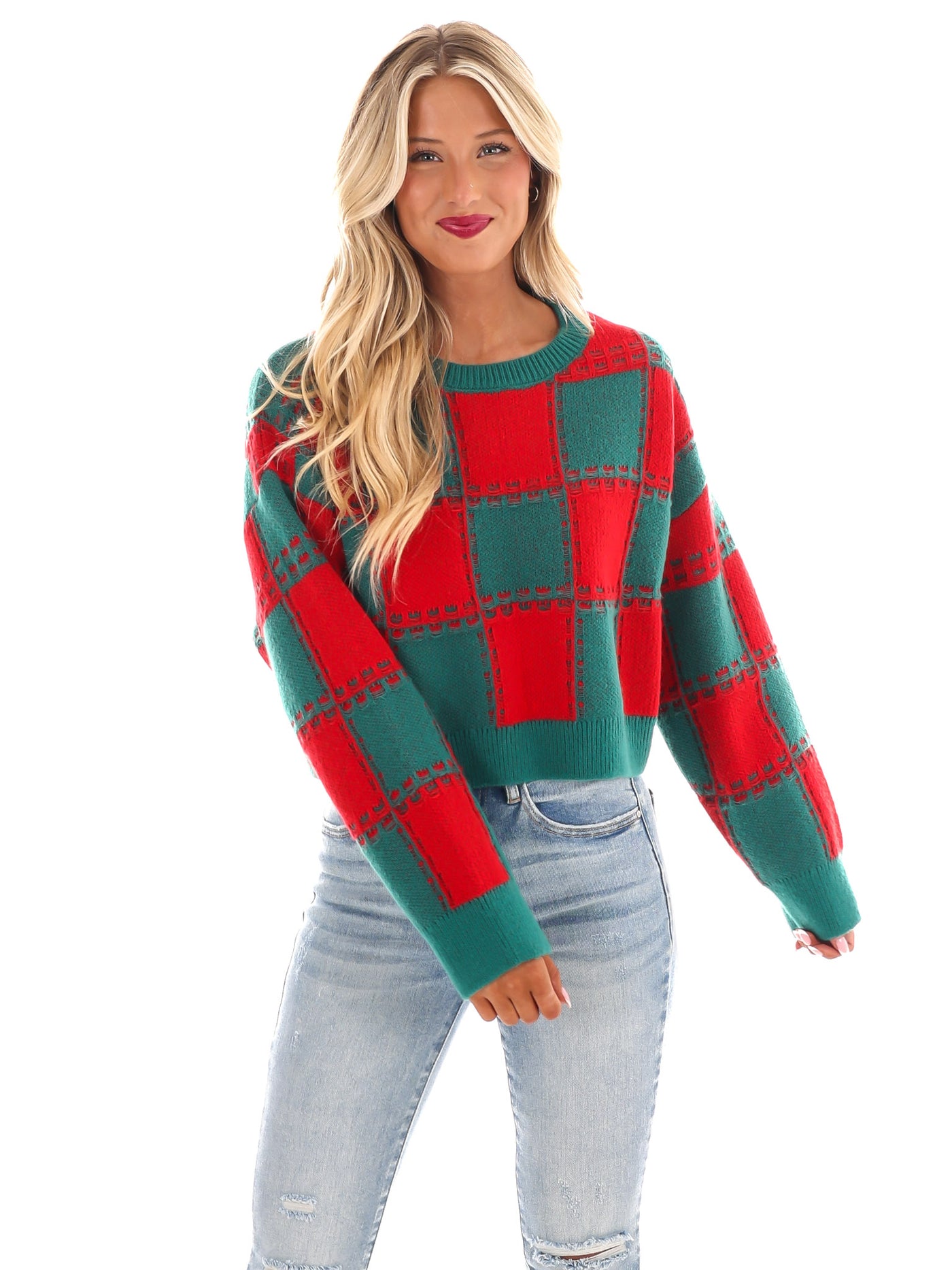 Christmas Time is Here Stitch Sweater