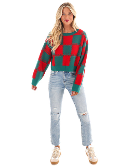 Christmas Time is Here Stitch Sweater