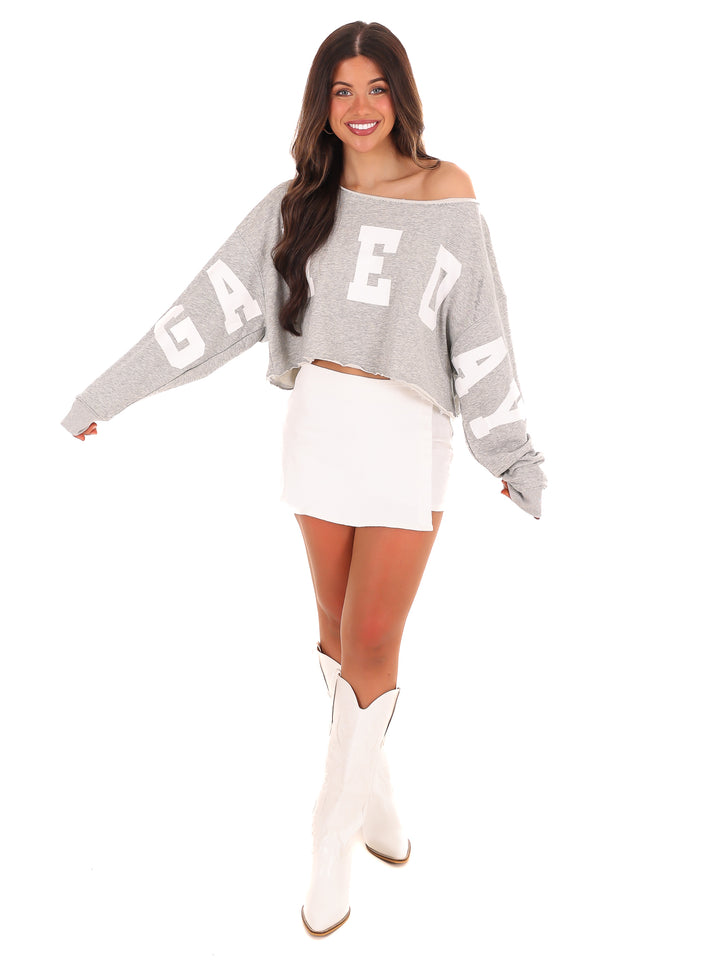 Cozy for Gameday Graphic Sweatshirt