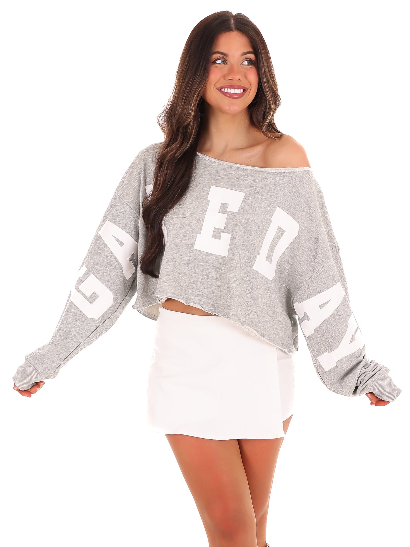 Cozy for Gameday Graphic Sweatshirt