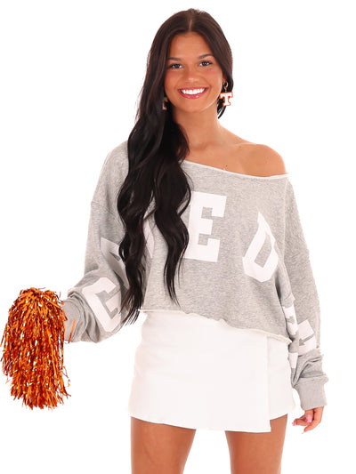 Cozy for Gameday Graphic Sweatshirt