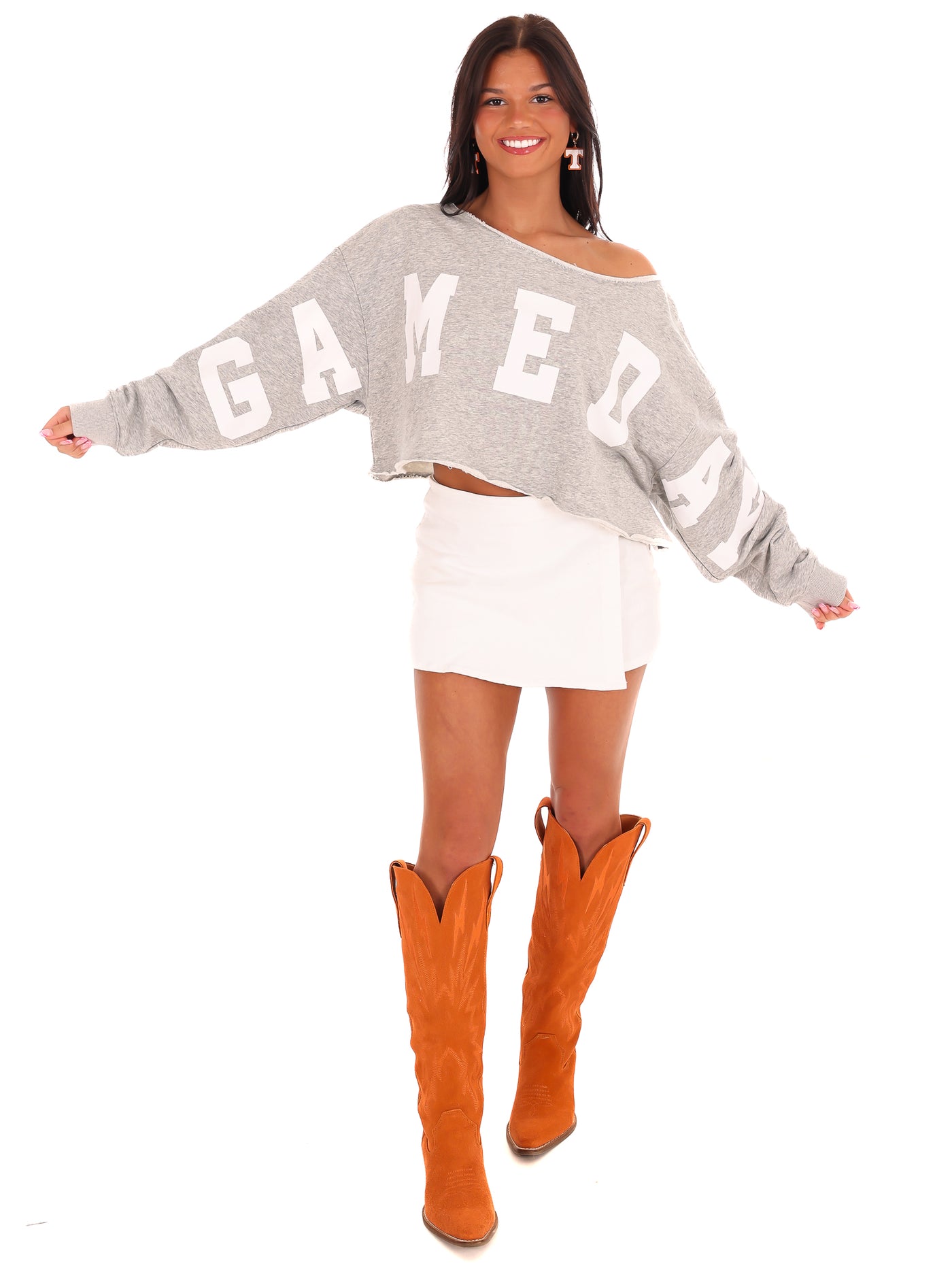 Cozy for Gameday Graphic Sweatshirt