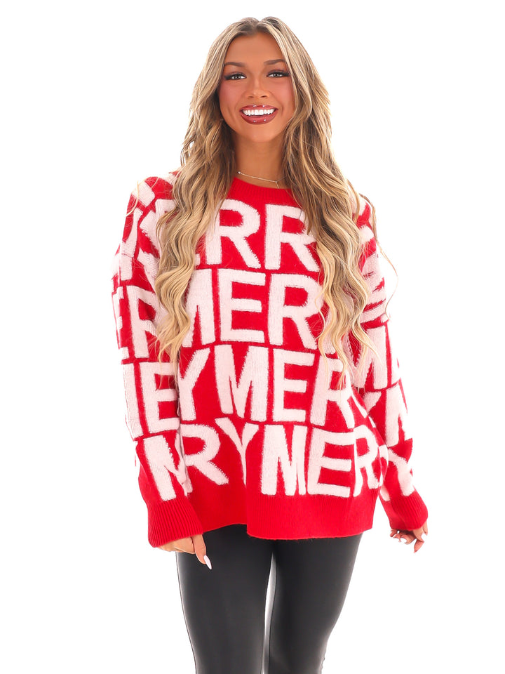 Merry Christmas Baby Sweater