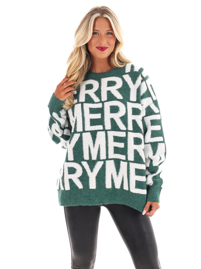 Merry Christmas Baby Sweater