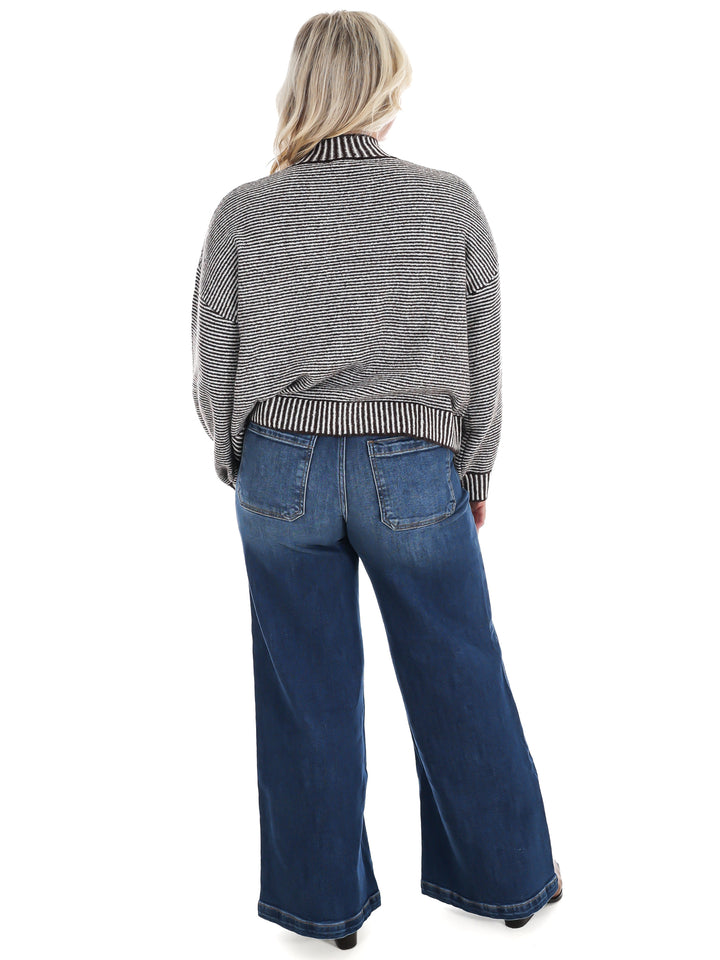 Winter Weekend Mock Neck Sweater