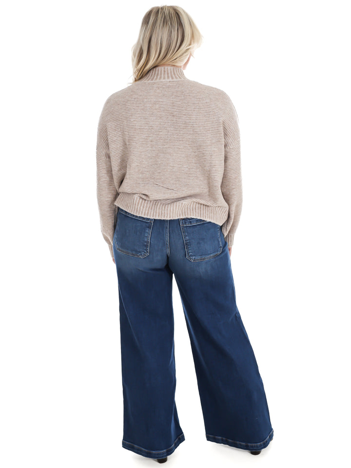 Winter Weekend Mock Neck Sweater