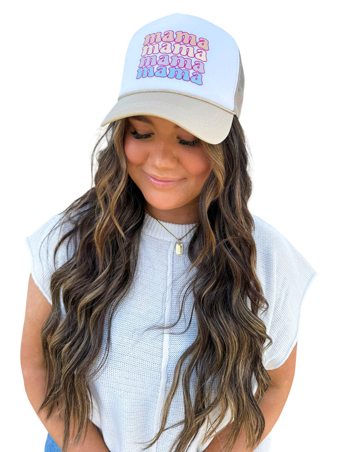 Groovy MAMA Foam Trucker Hat