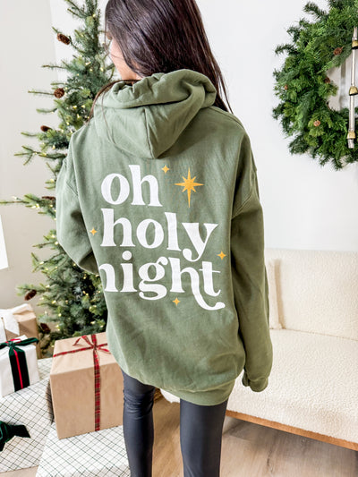 Oh Holy Night Graphic Hoodie