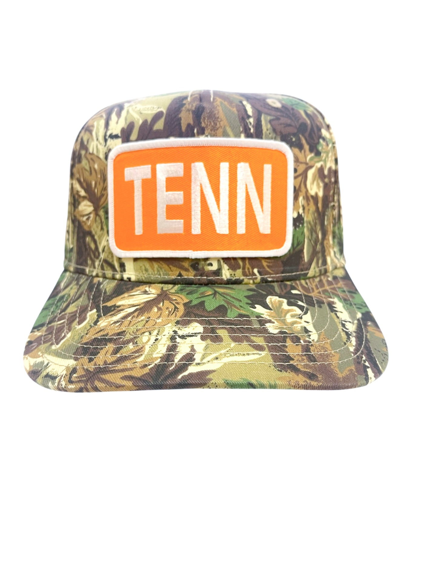 TENN Embroidered Patch Camo Trucker Hat