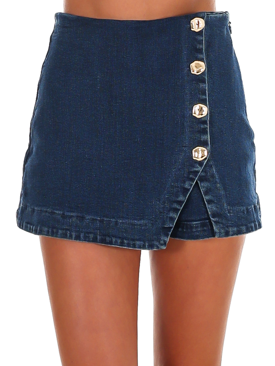 City Limits Denim Skort
