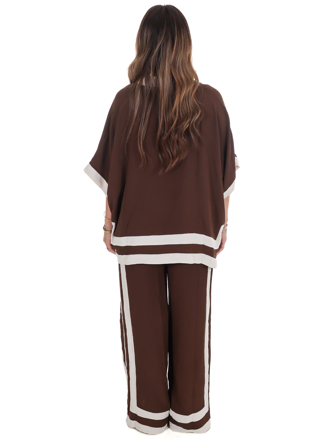 Layer Season Contrast Two Piece Set
