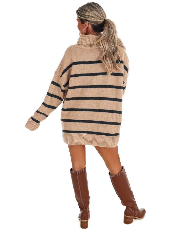 What You Want Stripe Sweater Two Piece Set