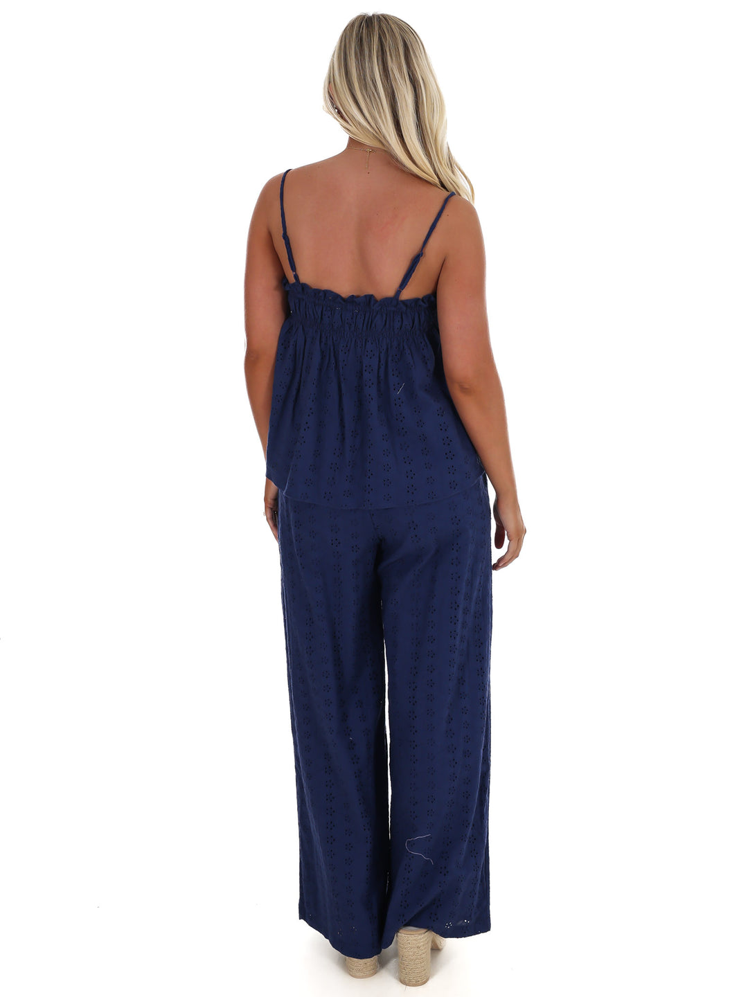 Sweet Escape Eyelet Two Piece Set