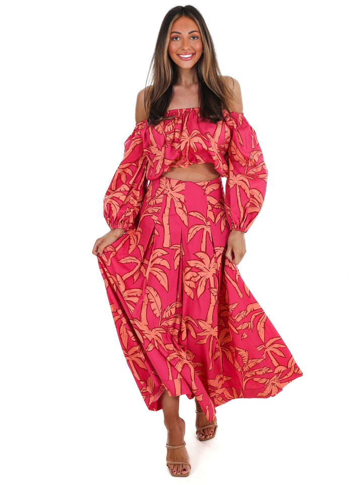 Destination Two Piece Skirt Set