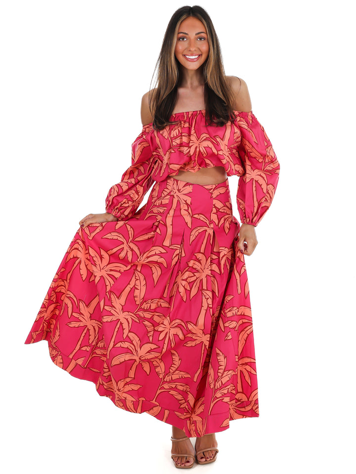 Destination Two Piece Skirt Set