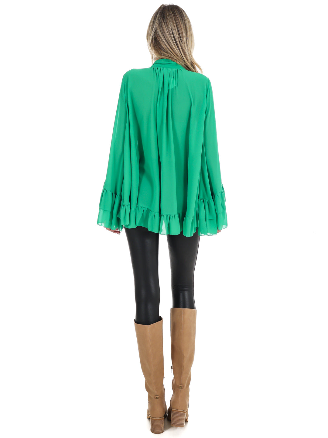 Coming Around Chiffon Top