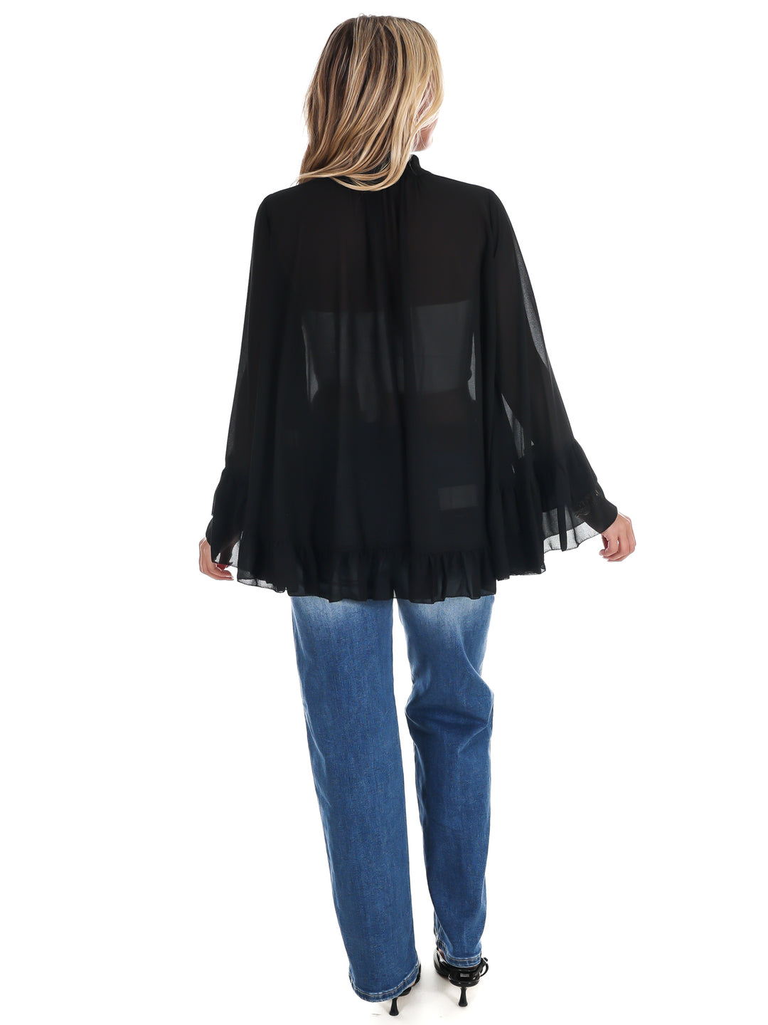 Coming Around Chiffon Top