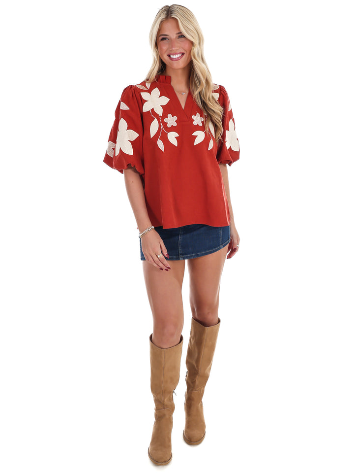 Start Your Journey Suede Top