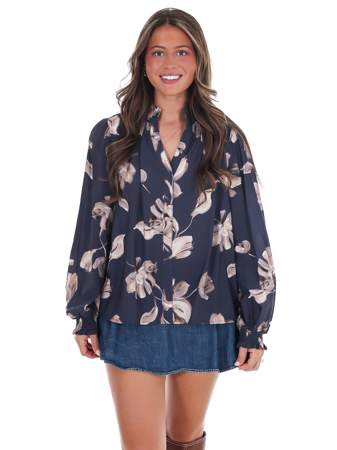 Country Bloom Floral Top
