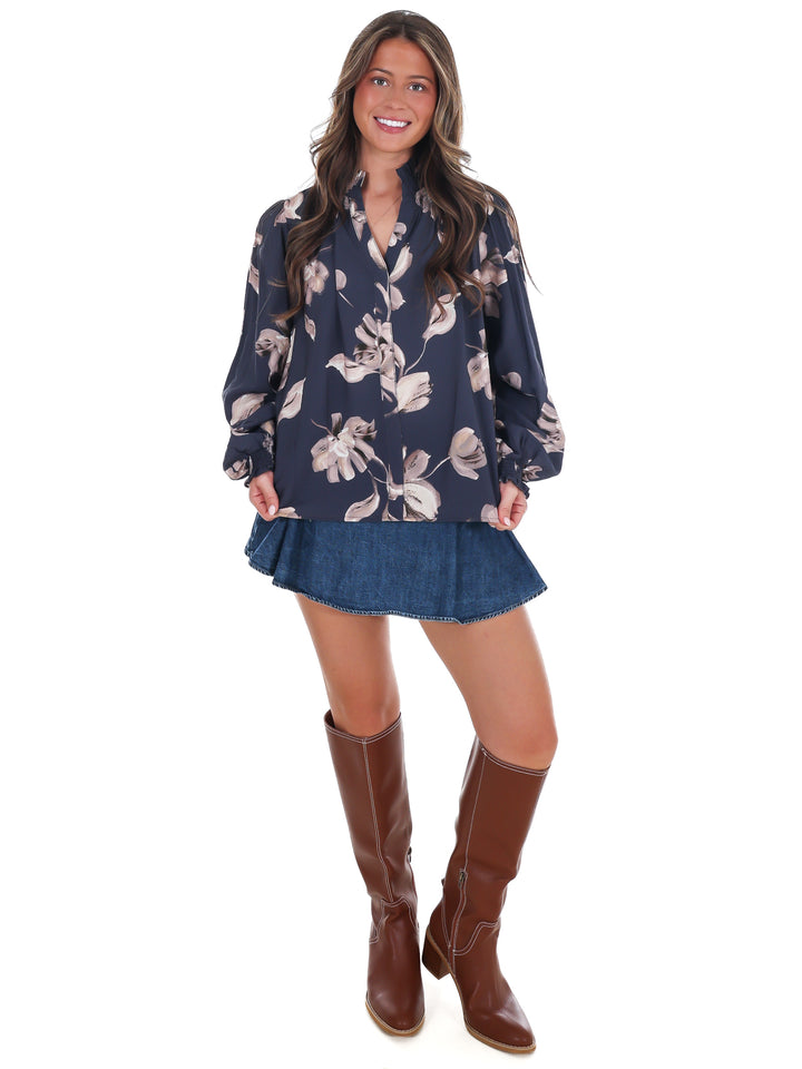 Country Bloom Floral Top