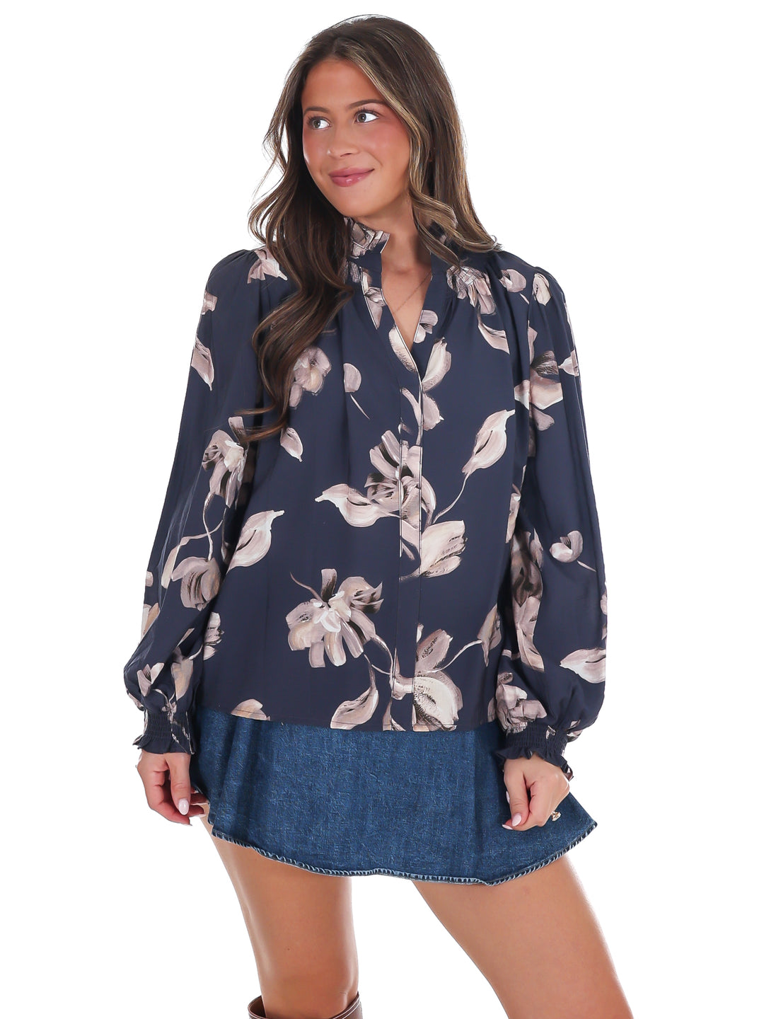 Country Bloom Floral Top