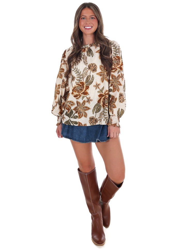 Wild Petal Floral Top